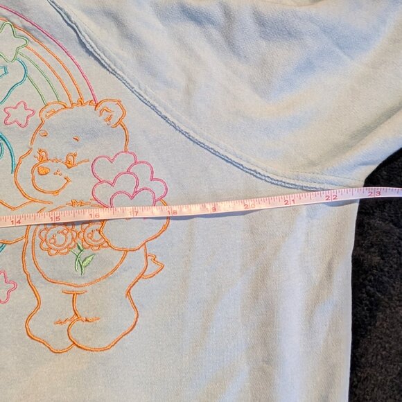 Pastel Blue Care Bears Sweater S - Picture 5 of 7
